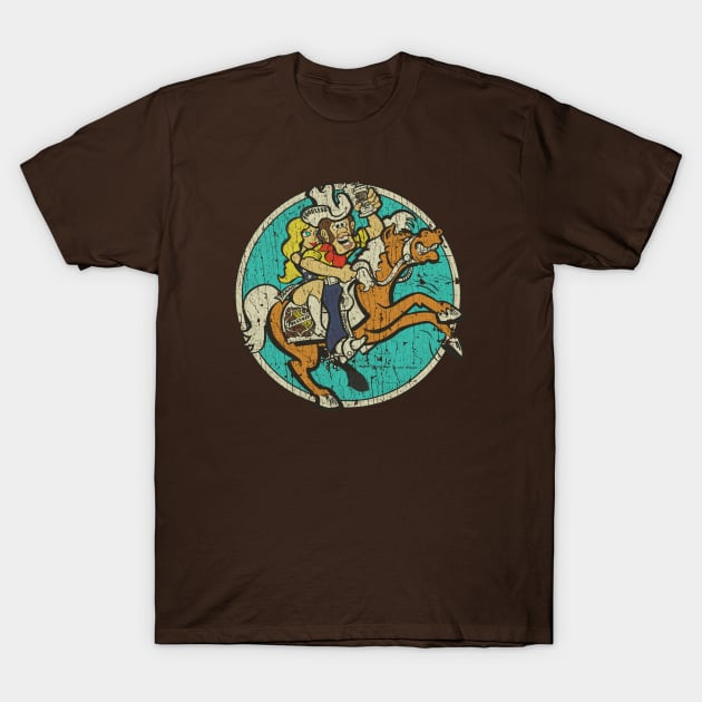 Falstaff Beer Fearless & Fannie Rodeo Rider 1974 T-Shirt by JCD666